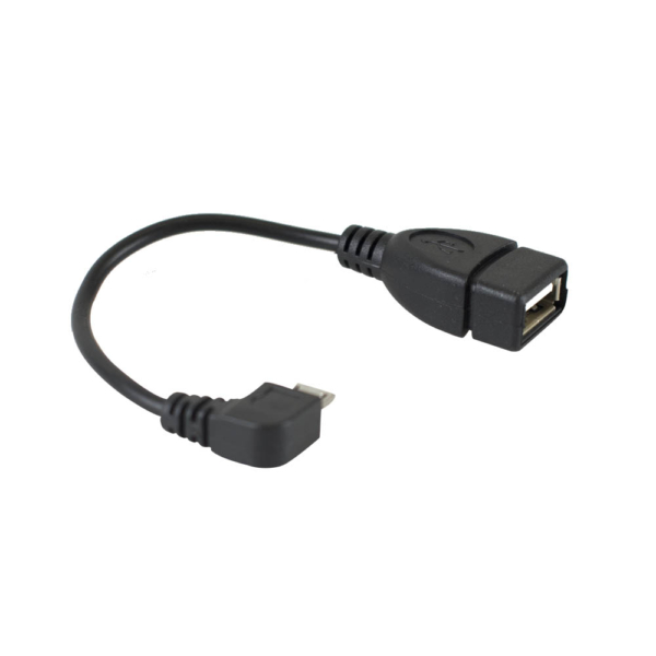 Cabo OTG Evus C-076 Micro USB x USB 2.0 15cm
